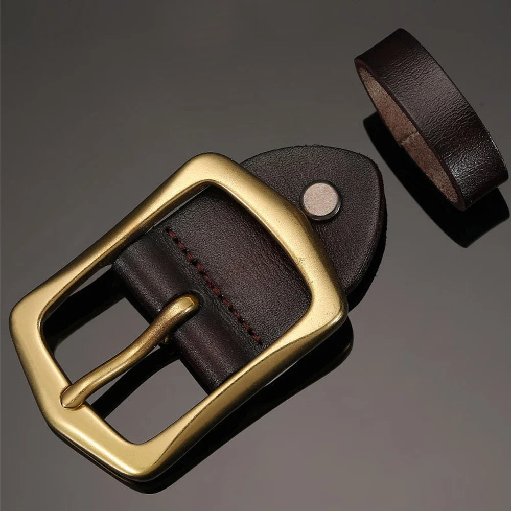 Classic Men Alloy Belt Head Luxury Leather Waistband Buckels DIY Handmade Replacement Pin Buckle Belts Leather Craft Accessories