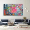 Abstract Colorful Bitcoin Crypto Posters Graffiti Canvas Paintings Prints Pictures for Modern Living Room Wall Art Home Decor - Image 2