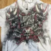 American New Tapout Zipper Hoodie Y2K Harajuku Retro Hip Hop Print Oversized Hoodie Sweatshirt Men And Women Gothic Streetwear - Image 2
