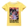 Hot Sale Taylor Swift The Eras Tour 2024 Tees Kids Short Sleeve T-Shirts Funny Girls Clothes Baby Boys T Shirt Children Tops - Image 3