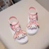 2024 Kuromi Sandal Girls Sanrio Kawaii Anime My Melody Shoes Girly Heart Summer Cute Cartoon Babys Slipper Korean Tide Kid Gift - Image 5