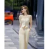 Fashion Casual Women's Set Spring/summer Korean Version New Slimming and High-end Wide Leg Pants Two Piece Set for Reducing Age - Image 5