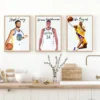 Mic Hael Ko-be Color Famous Basketball Player Poster Canvas Painting Modern Wall Art Picture Study Home Decor Gifts for Fans - Image 4