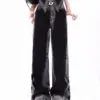 Vintage Harajuku Jeans Women Clothes For Teenagers Y2k Women's Slacks Fashion Aesthetic Clothing Autumn New Products Baggy Pants