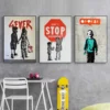 Street Culture Graffiti Art Printing Poster Canvas Painting Wall Art Banksy Living Room Corridor Bedroom Home Decoration Mural - Image 5