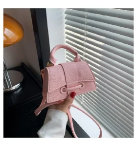 Ladies Mini Crossbody Bag Trend Designer Bag For Women Phone Purse PU Leather Handbag Autumn Winter Messenger Bag Black 2023 New - Image 3