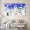 Divine Mercy Jesus Christ Religious Wall Art Print Poster HD Print Canvas Painting for Bedroom Sport Office Art Room Decoration - Image 3