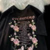 plus size top 100℅ cotton oversized printed graphic t shirts funny harajuku fashion anime men clothing women tees streetwear - Image 2