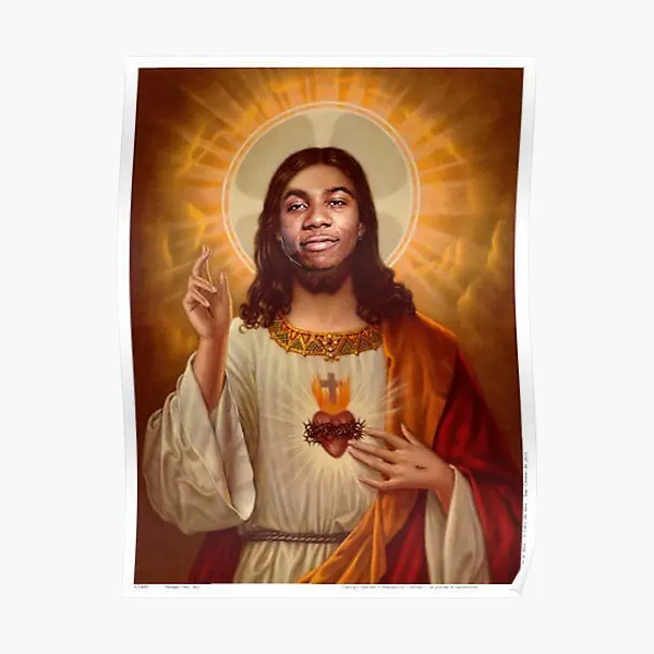 Lil B Jesus Poster Wall Decor Art Painting Funny Modern Home Vintage Decoration Mural Room Print Picture No Frame