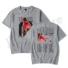 Tate McRae T-shirts Think Later World Tour Merch Women Men Fashion Casual Short Sleeve Tee Streetwear Top - Image 3