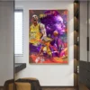 Graffiti Art Basketball Player Star Canvas Painting Modern Poster Prints Boy Bedroom Wall Art Pictures for Home Room Decor - Image 4