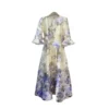 Tea Break French Floral Dress for Women, Super Nice Chiffon Dress, High-End Exquisite Holiday Style, Spring, New, 2024 - Image 5