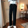 Men's Clothing 2023 New Spring Summer Thin Loose Zipper Casual Fashion Man Korean Comfortable Solid Color Pockets Handsome Pants - Image 5