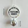 1Pc Car Rearview Mirror Hanging Ornament In This Car We Listening To Taylor-Swifts Plaque And Sign Christmas Tree Pendant Gifts - Image 6