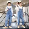 Pants Overalls for Big Boys Jean Overalls Boys Jeans Teens Overalls Rompers 6 7 8 9 10 11 12 13 14 Years School Denim Jumpsuit - Image 2