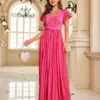 Lucyinlove New Robe Women Long Prom Dress Pink Luxury Evening Dress Vestidos De Noite Elegant Bodycon Long Party Maxi Dresses