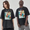 Skull Creative Design Printed T Shirt For Unisex , Retro Washed Hip Hop T-shirts Streetwear, 100% Cotton Taylors Tops Tees Swift - Image 6