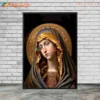 Heart of the Virgin Mary Pray Gospel Posters Christian Wall Pictures For Living Room Poster Wall Art Canvas Painting Unframed - Image 6