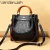 3 Layers Luxury Handbags Ladies Bags Designer Letters Women's PU Leather Hand Shopping Bags Female Shoulder Crossbody Sac A Main - Image 2
