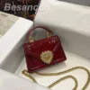 2024 New colours Classic styles Ladies' Evening Clutch Cowhide Crocodile Gold Shoulder bag Chain Flap design SIZE 19x4.5x13cm - Image 3