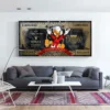 Gold Scrooge One Million Dollar Canvas Art Posters and Prints Donald Duck Fashion Luxury Painting on the Wall Art Picture Cuadro - Image 3