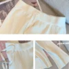 High-waist Drape Wide-leg Pants Autumn Winter Loose Knit Straight-leg Baggy Pants Korean Fashion Lace-up Casual Women Clothing - Image 6