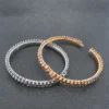 European And American Advanced Rotating Rivet Bracelet Temperament Ladies 925 Silver Gold-plated Fashion Brand Fine Jewelry Gift - Image 4