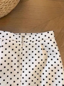 Fashion Simple Chic Pokal Dots Skirt Spring Summer High Waist A-Line Skirt Cozy Office Lady Clothes Korean Streetwear New Design - Image 4