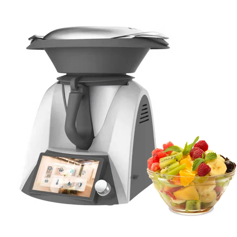 Multi-Functional Kitchen Smart Food Processor Robot Smart All-In-One Cooker, Chopper, Steamer, Juicer, Blender, Boil, Knead, Weigh