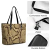 Fashion Serpentine Print Handbags Women Luxury G-Guccis Tote Bag Aesthetic Work Shoulder Bag Top-Handle PU Leather Hand Bag Xmas - Image 3
