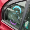 Cute Holographic Celestial New Moon Vinyl Car Decals Windows Bumper Decor Decals Waterproof Accessories - Image 4