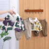 Spring Autumn Korean Baby Boy Clothes 9 To 12 Months Camouflage Cardigan Denim Coats Hooded Hoodies Jeans for Boys Outfits - Image 4
