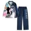 Sleepwear Set Shirts&Trousers Matching-Set Tayloring Swifted Seriors Pijama-Set Home-Wear Christmas Lounge Pajamas - Image 2