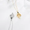 HAIKE S925 Sterling Silver Necklace Original Magical Girl Element Neckchain Personalized Fashion Exquisite Versatile Collar New - Image 3
