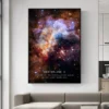 Cosmic Galaxy Coordinates Canvas Art Posters and Prints Space View Modern Art Painting on the Wall Art Picture Room Decor Cuadro - Image 3