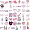 50pcs Taylor Swift Album Lover Waterproof Graffiti Sticker Aesthetic Decorative Luggage Laptop Phone Helmet Decoration Stickers - Image 6