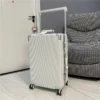 High-end fashion aluminum frame luggage export Japan super quiet universal wheel travel box 20 "men's and women's pull rod box - Image 6