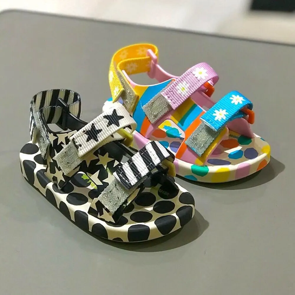 New Arrival 2024 Mini Children Summer Sandals Hot Sale Kids Beach Shoes Big Girl and Boy Fashion Jelly Shoes