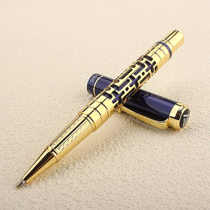 New High Quality 3095 Black Red Business Office Roller Ball Pen School Student Supplies Metal Ballpoint Pen New