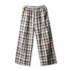 Summer Men Pants Casual Straight Elastic Waist Plaid Trousers Fashion Streetwear Korean Style Male/Female Harajuku Hip-hop Pants - Image 3