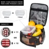 Insulated Lunch Bags Cowboy Carter Beyonce New Album Accessories Lunch Food Box Causal Thermal Cooler Lunch Box For Picnic - Image 4