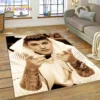 3D Justin Bieber Idol Singer Rug Carpet for Living Room Bedroom Home Decor,Floor Mat Non-slip Decoration for Sofa Doormat Gifts - Image 3