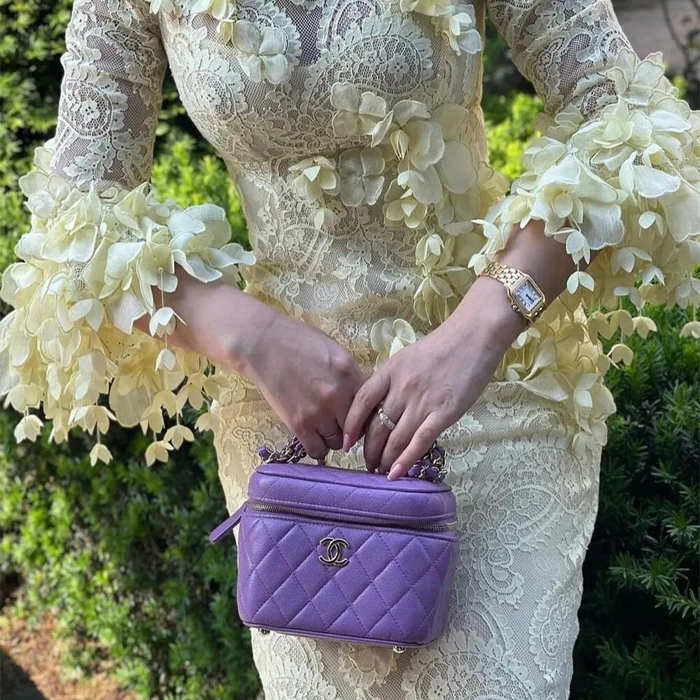 Fashion High Neck Full Sleeve Lace Appliques Mermaid Long Evening Dress Flowers Floor Length Luxury Prom Gown New 2023