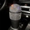 Car Supplies Novelty Mini Car Trash Garbage Bin Bling Girly Car Accessories Coin Storage Cup Container Glitter Plastic Trash Can - Image 5