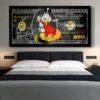 Scrooge McDuck 100 Dollars Pop Art Canvas Posters and Prints Modern Money Graffiti Art Paintings on the Wall Art Pictures Cuadro - Image 3