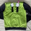 Invader ZIM Cosplay Costume Alien ZIM Gir Doom Hoodies Top Jacket Coat Adult Halloween Zipper Sweatshirts with Ears Halloween - Image 5