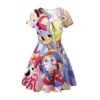 European and American Magical Princess dress 3D printed digital girl cute cartoon princess dress - Image 2