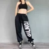 Deeptown Korean Fashion Oversized Woman's Sweatpants Streetwear Hip Hop Style Pants Harajuku Kpop Baggy Trousers Casual Kpop - Image 2