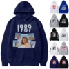 Y2k Clothing Unisex Gift For Hoodies Taylor The Eras Tour Hoodies Midnight Album Swift Print Sweatshirt Autumn Winter Sweatshirt - Image 2