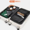 Wide Tie Rod Suitcase Women Man New Sturdy Thickened Durable Travel Luggage Multifunctional Large Capacity Password Travel Box - Image 3